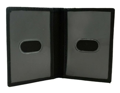 Slim thin leather credit card - thin,