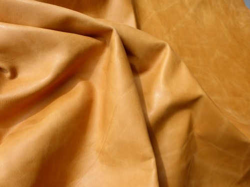 Goatskin leather hide vintage - goatskin,