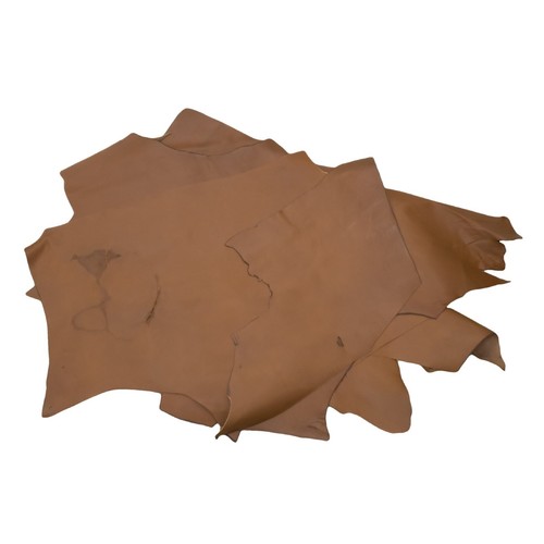 Brown cowhide lining leather - brown,