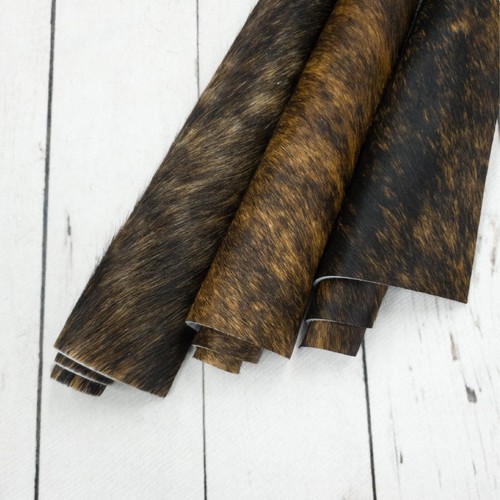 Medium brown brindle hair - brindle, on