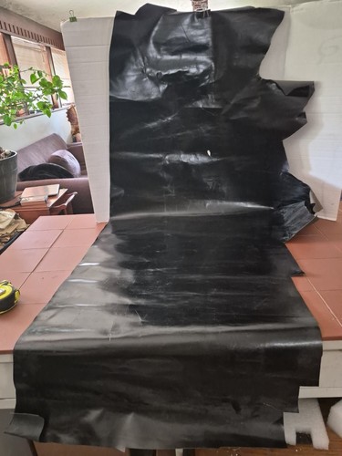 Leather scrap approximately - leather,